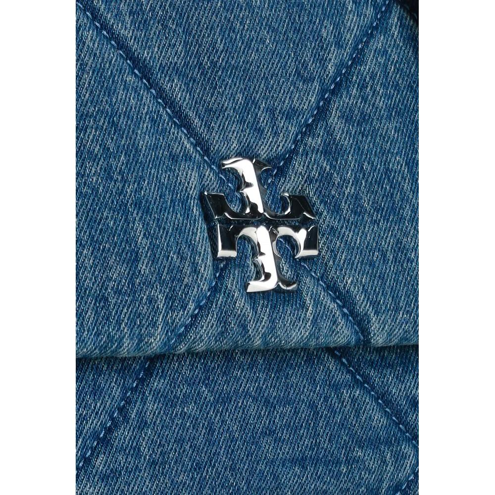 Kira Diamond Quilt Denim Маленькая сумка через плечо 4