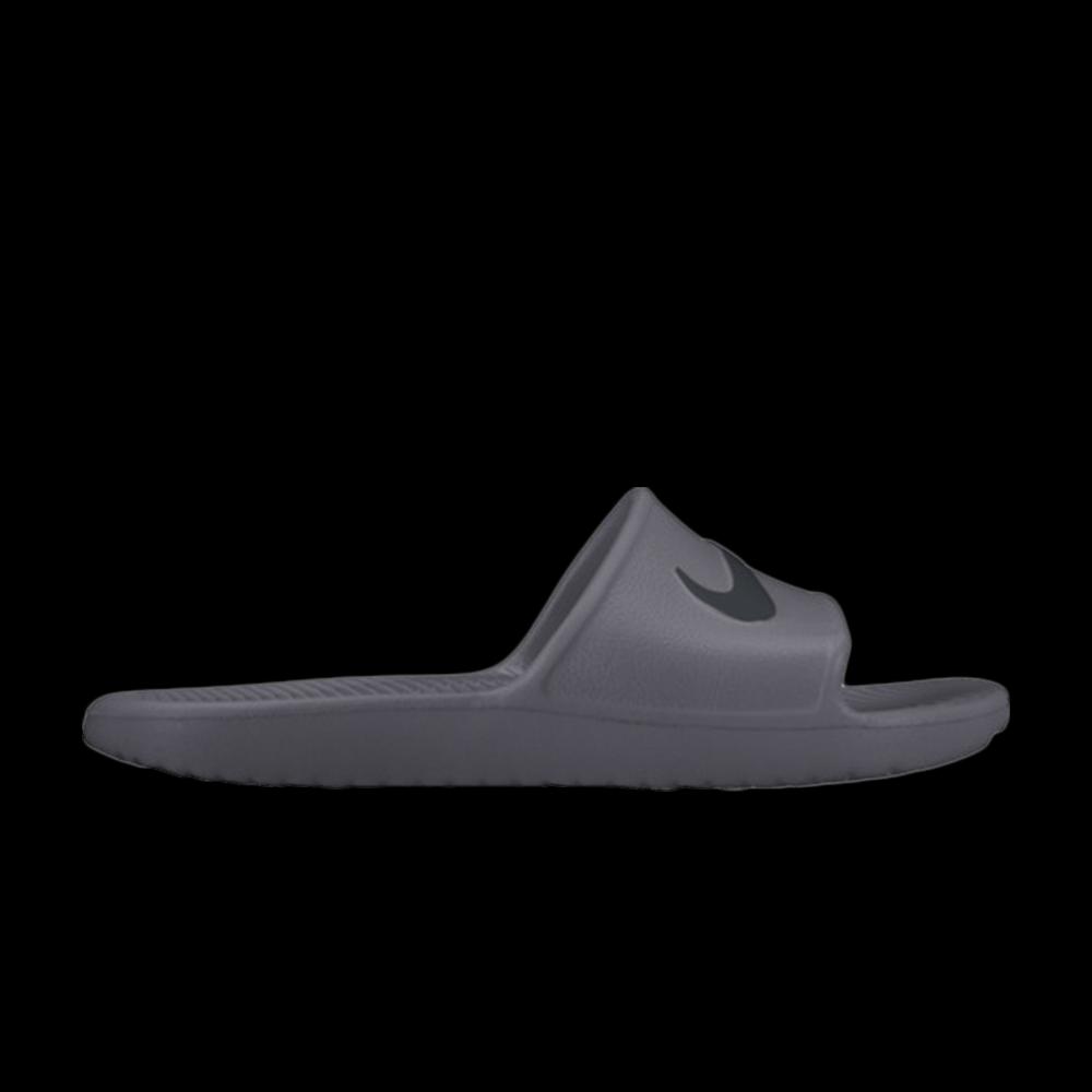 Слайды Nike Kawa Shower 'Dark Grey Black' 1