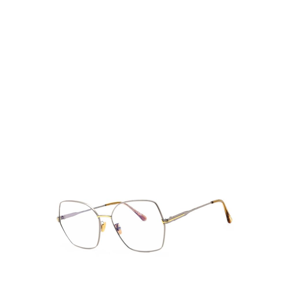 geometric-frame glasses 2