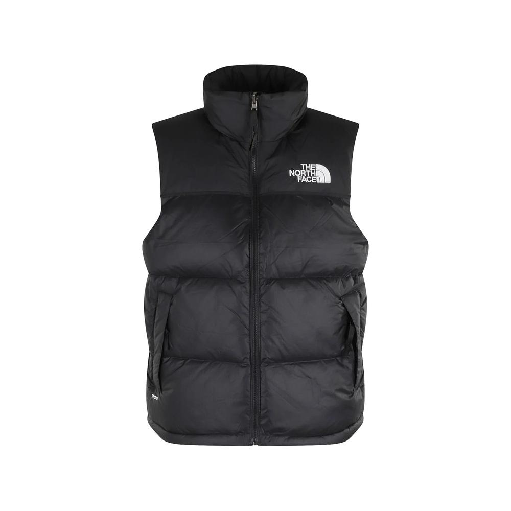 1996 Retro Nuptse logo-embroidered quilted gilet 1