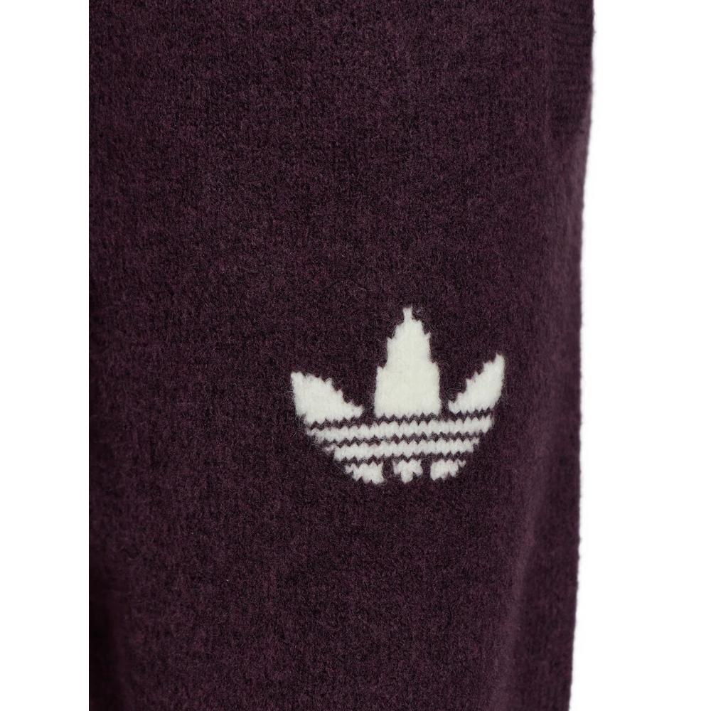 Trefoil-logo drawstring track pants 5