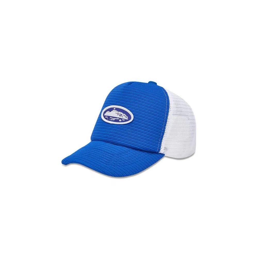 Кепки Corteiz Short Peak Trucker 'Royal Blue' 2