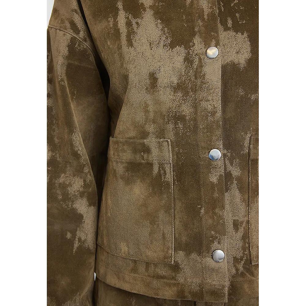 Хлопковая куртка с длинными рукавами 3