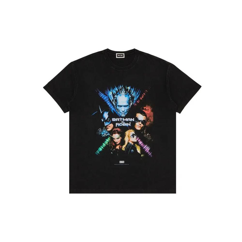 Футболки Kith x Batman Batman and Robin Vintage Tee 'Black' 1