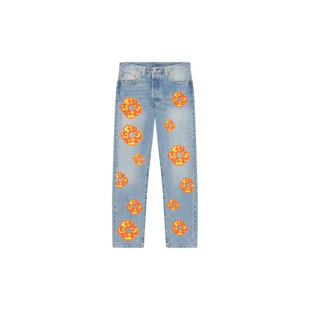 Джинсы Denim Tears x Offset Jean 'Light Wash' 1