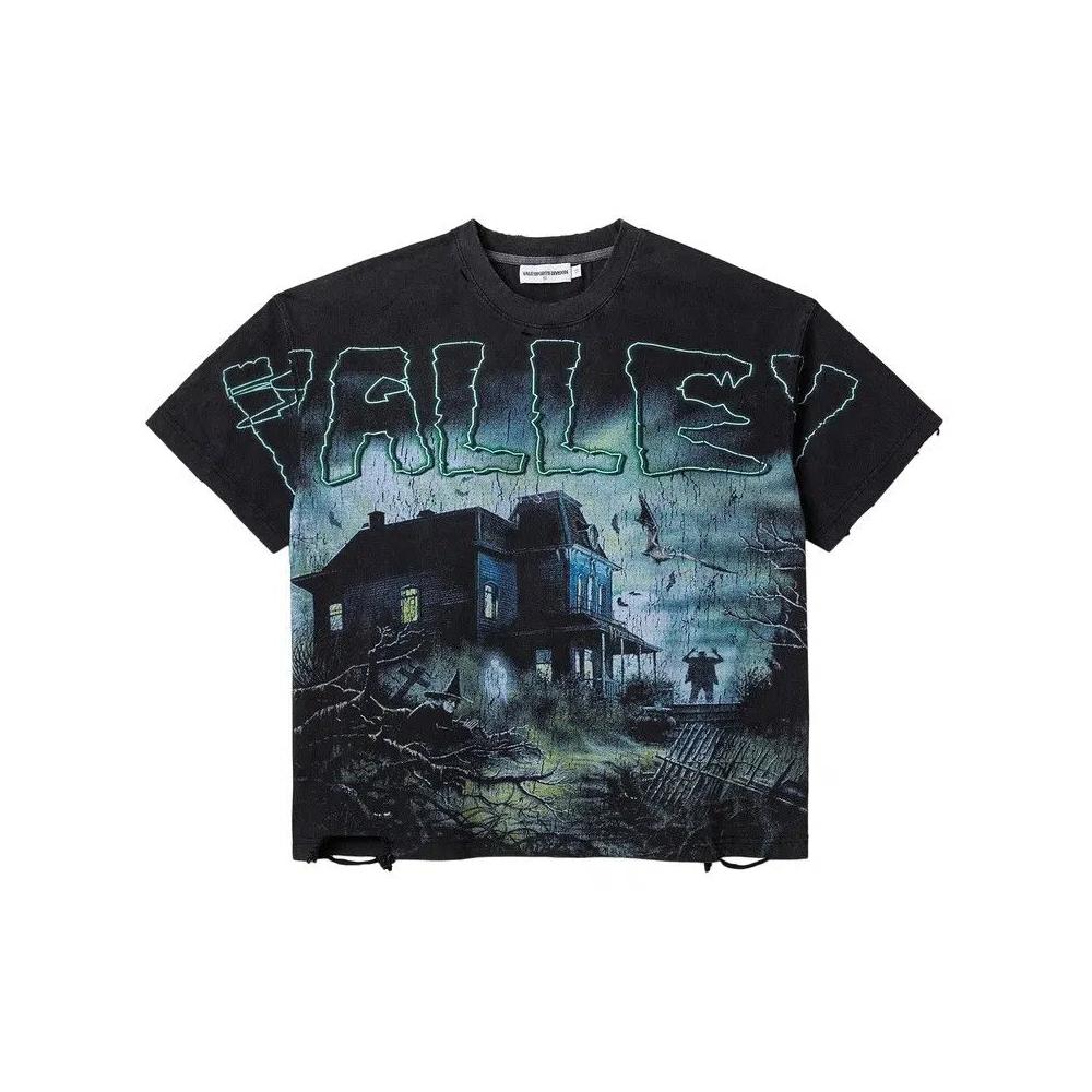 Футболки с коротким рукавом Vale Forever Horror Tee 'Black/Green' 1
