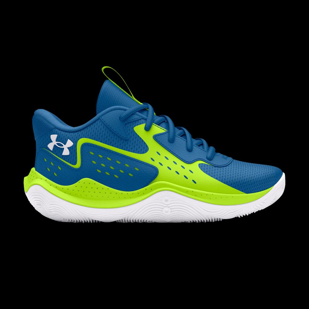 Кроссовки Under Armour Jet '23 PS 'Photon Blue High Vis Yellow' 1