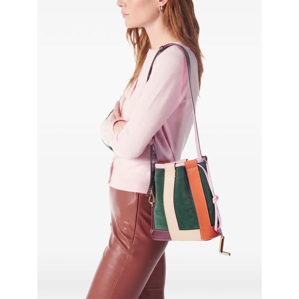 Elles leather bucket bag 1