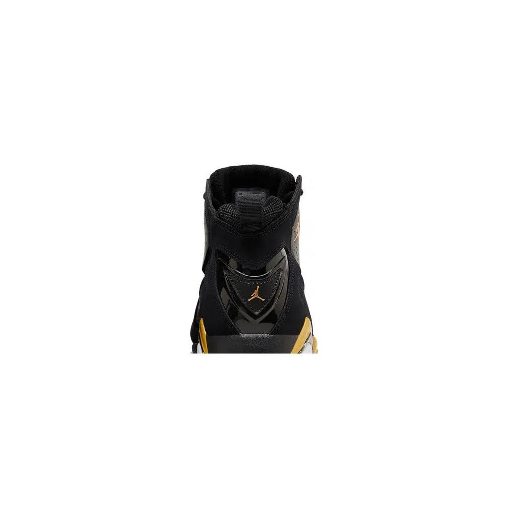 Кроссовки Air Jordan True Flight 'Black Metallic Gold Speckled' 7