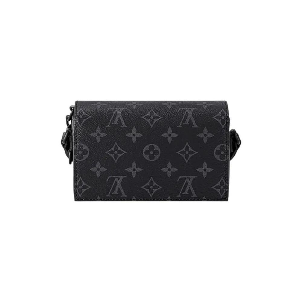 Сумки через плечо Louis Vuitton Steamer Wearable Wallet 'Black Monogram Eclipse Canvas' 2