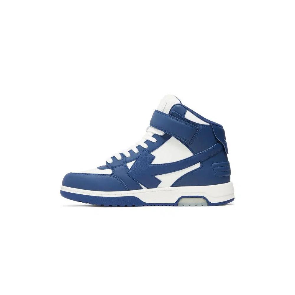 Кроссовки Off-White Out of Office Mid 'Blue White Clear Sole' 3