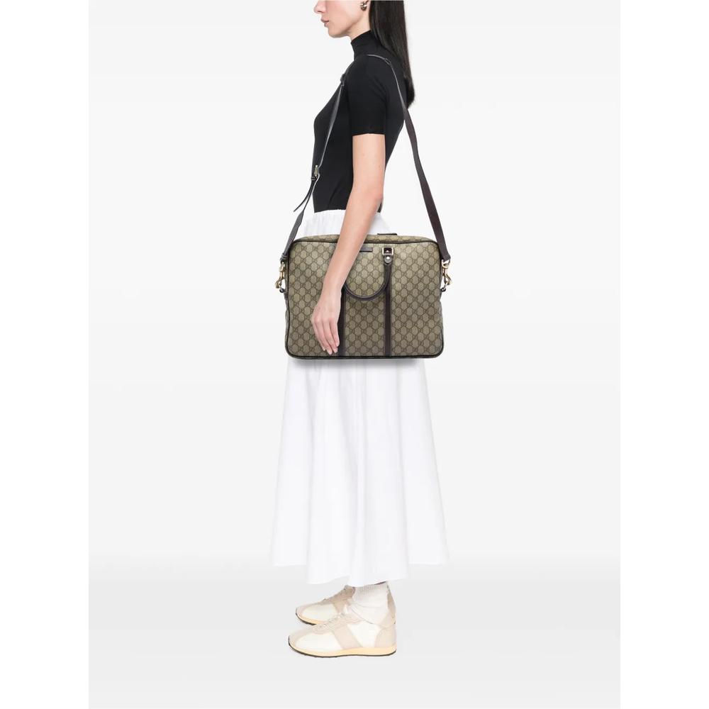 Портфель с узором GG Supreme (2016-2026 годы) 2