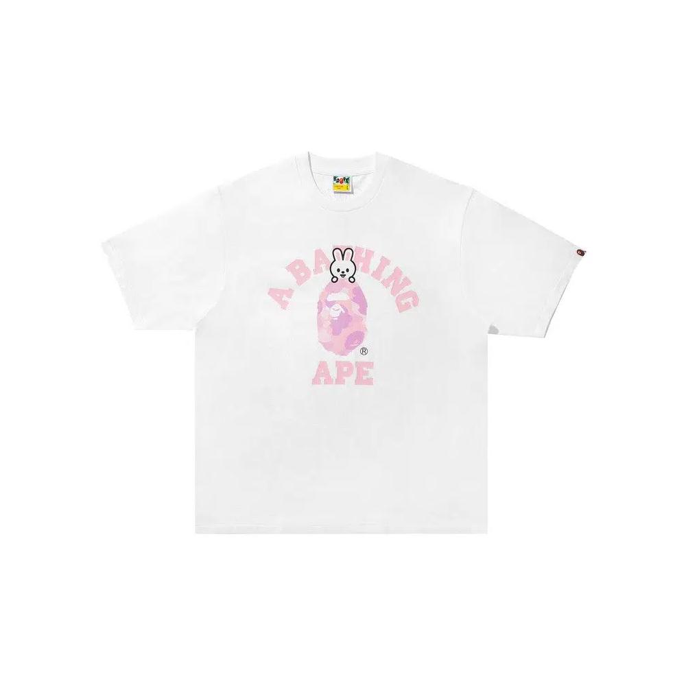 Топы BAPE x Stray Kids Leebit College Tee 'Белый' 1
