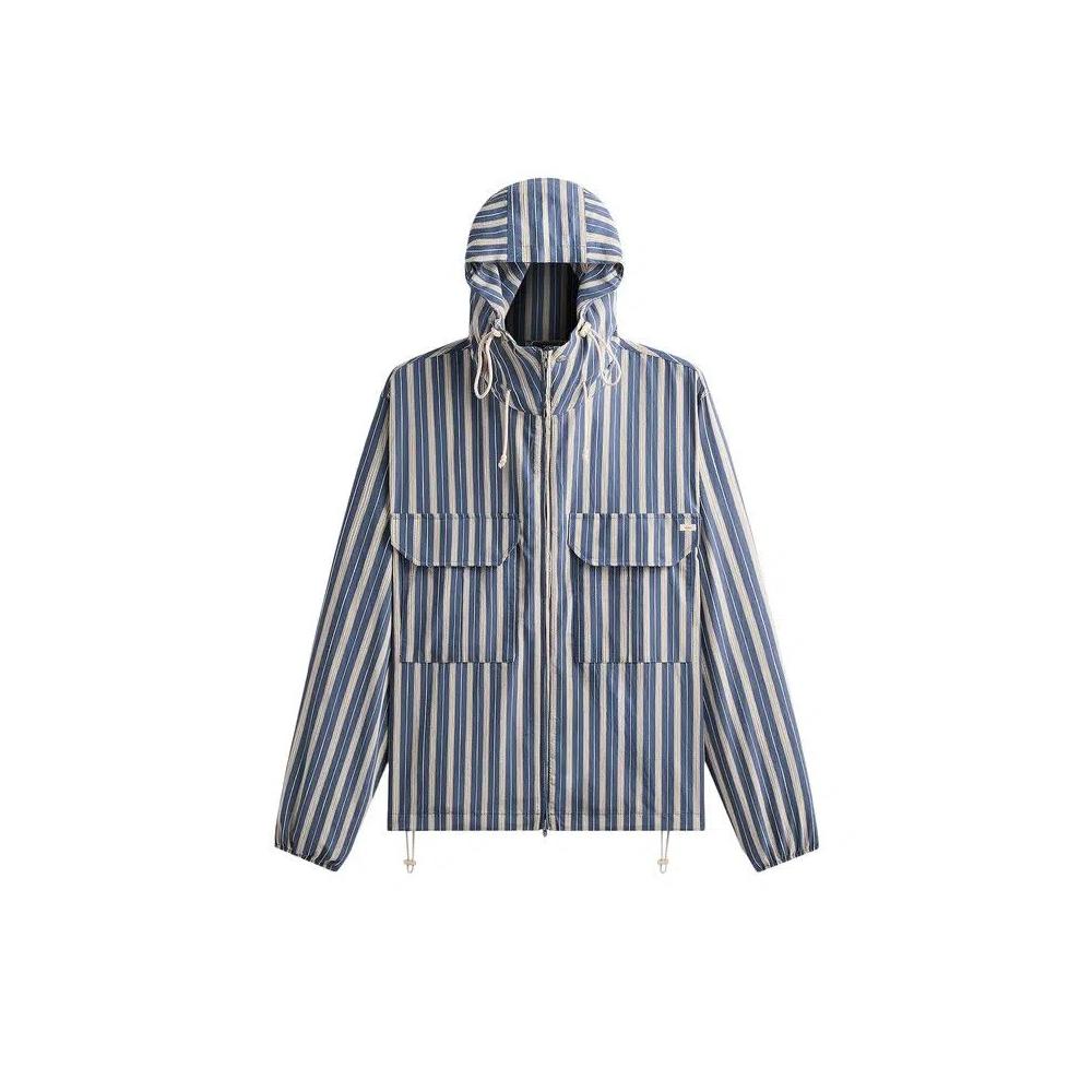 Куртки Kith Barre Stripe Full Zip Raj Jacket 'Бриз' 1