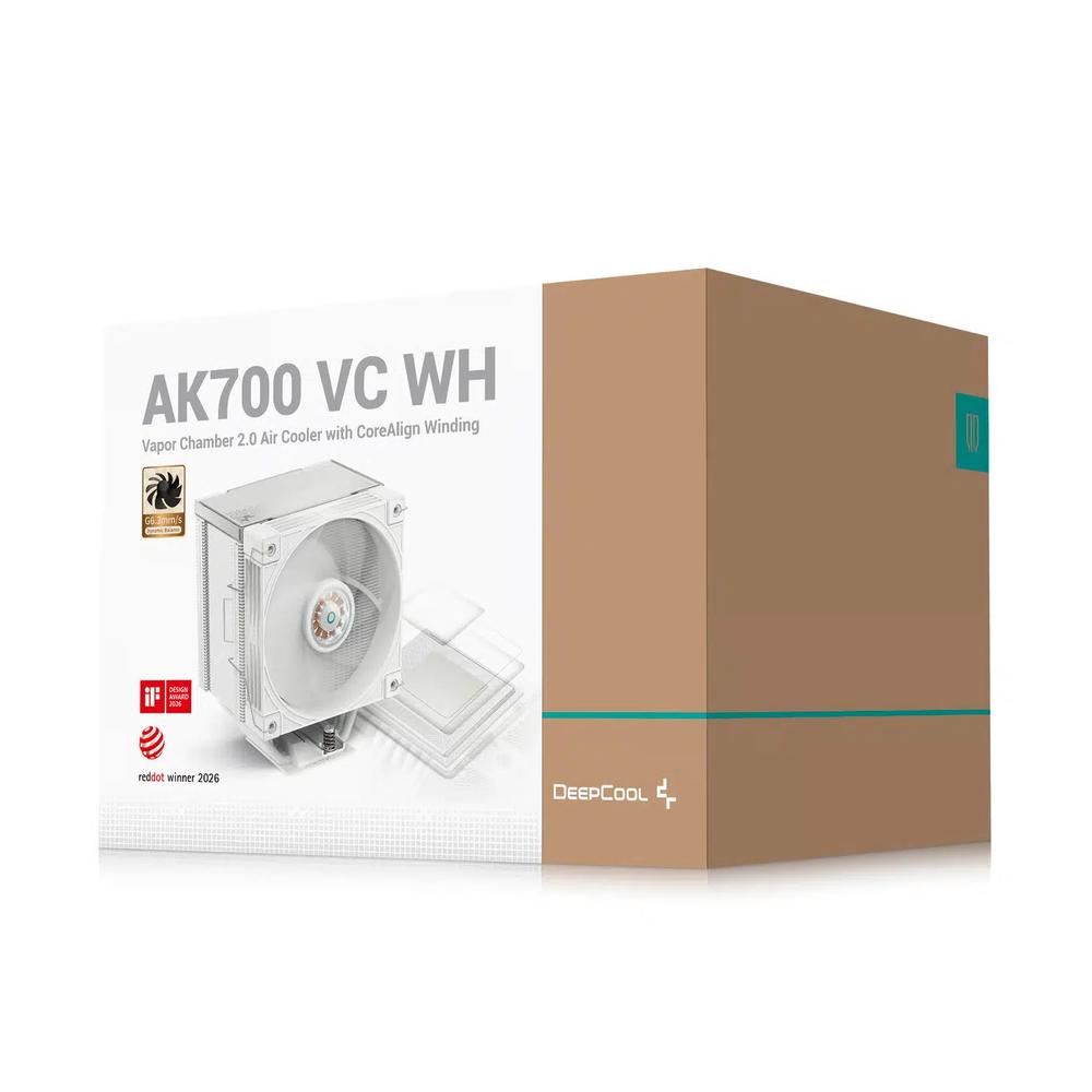 DEEPCOOL AK700 VC WH кулер воздушного охлаждения - Белый 9
