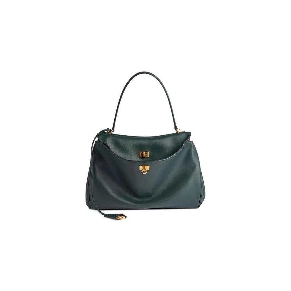 Сумки Balenciaga Rodeo Top Handle Bag «Сосново-зеленый» 1