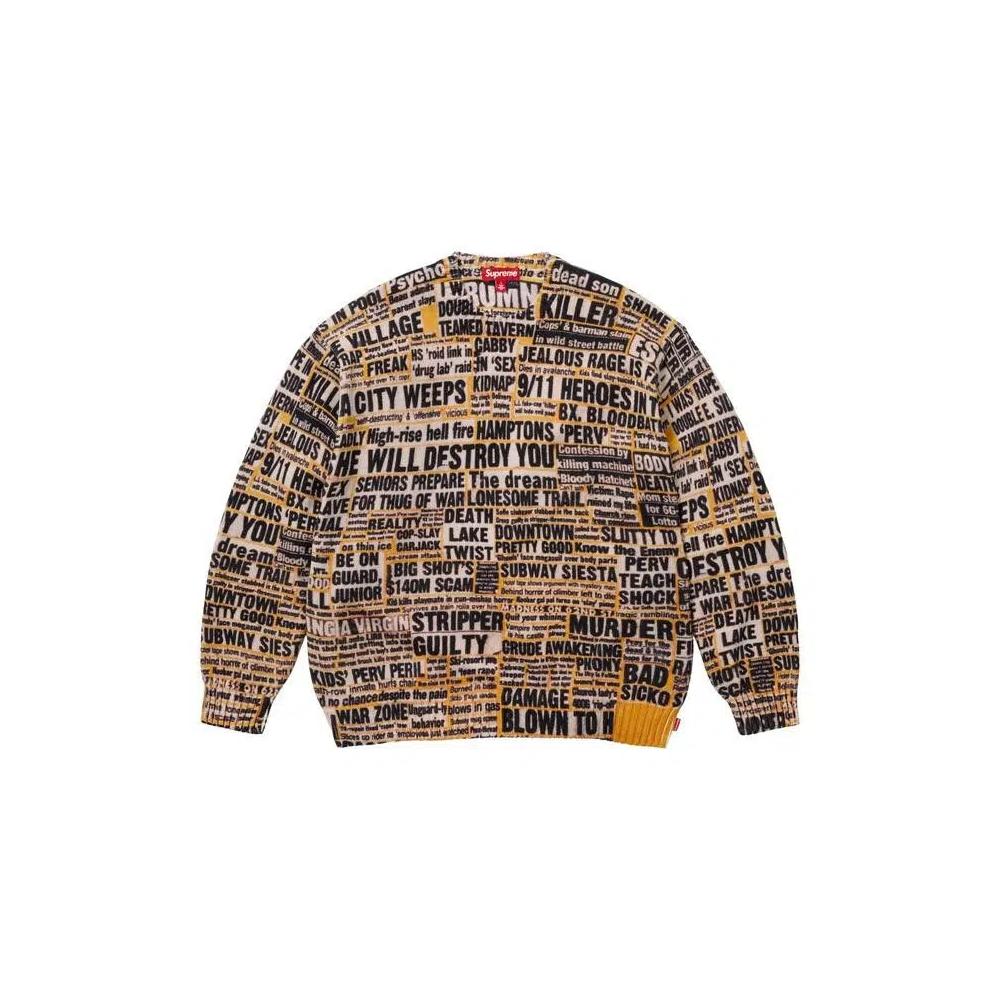 Свитеры Supreme x Dash Snow Sweater 'Multicolor' 1