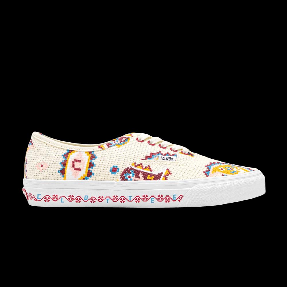 Лайфстайл CLOTTEE x Vans Authentic 'Pixelated Universe - Marshmallow' 1