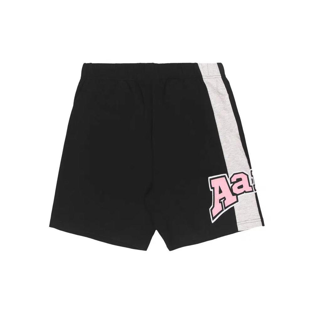 AAPE шорты для бега с вышитым логотипом «Черный» 1