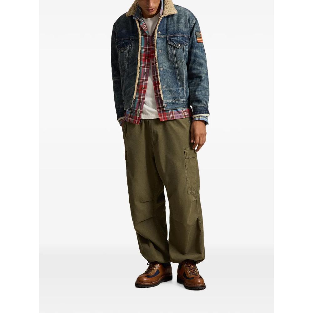 fleece-lined denim trucker jacket 2