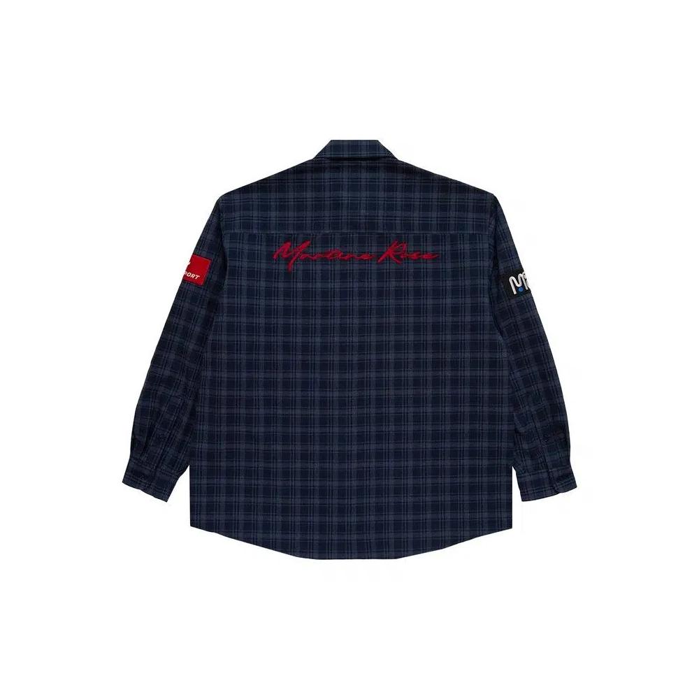 Топы Martine Rose Wallet Shirt 'Синий' 2