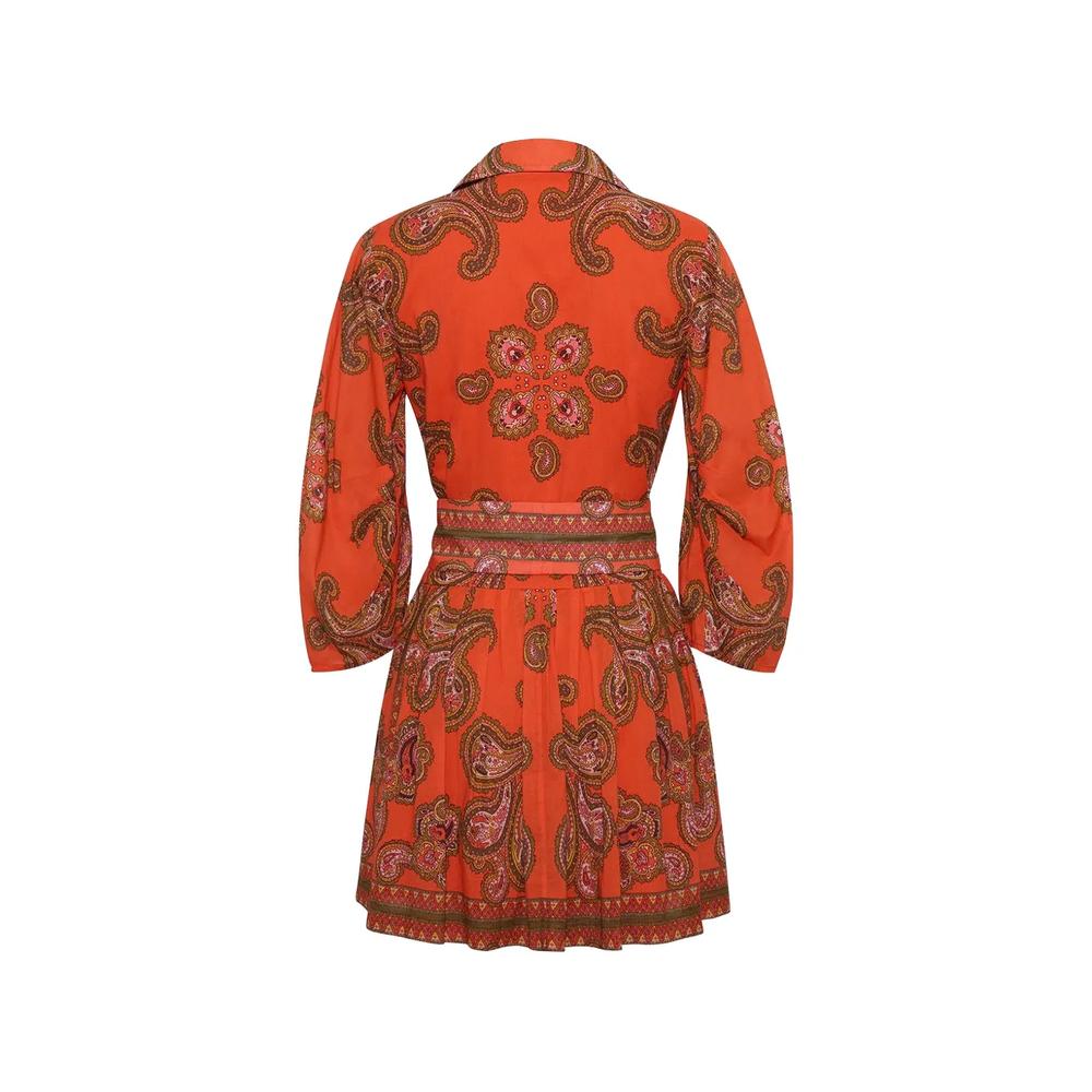 Платье мини Raya с принтом пейсли 2