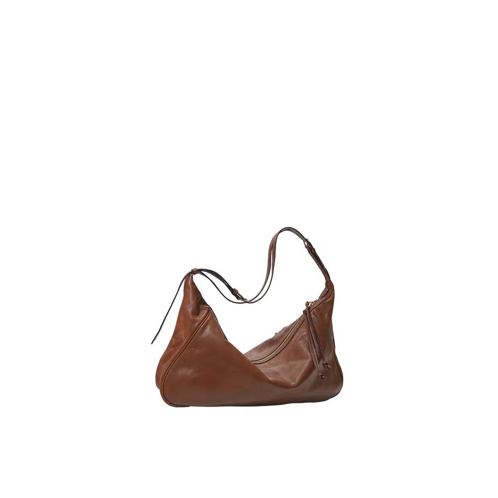 Ursula V11 2-Way Drape Hobo / Crossbody Bag Grand - Карамель 4
