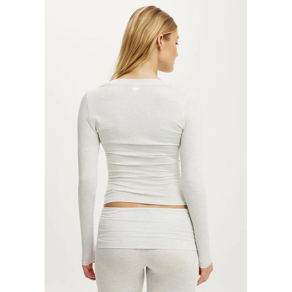 Мягкий топ Airy Soft Lounge Henley 2