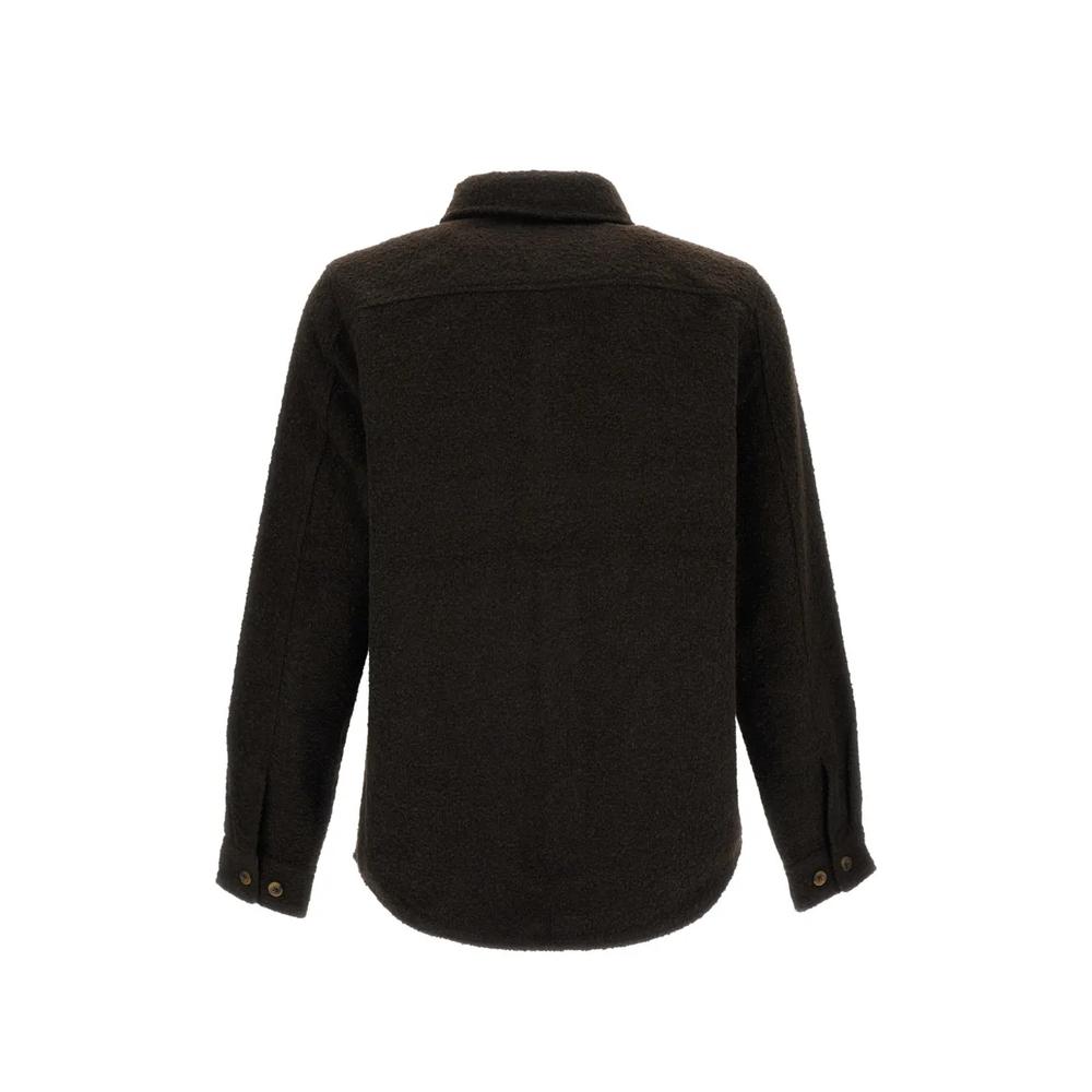 bouclé-knit patch-pocket jacket 2