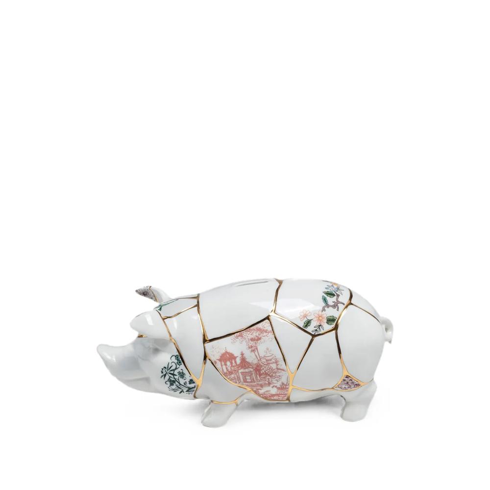 Фарфоровая копилка Kintsugi 1