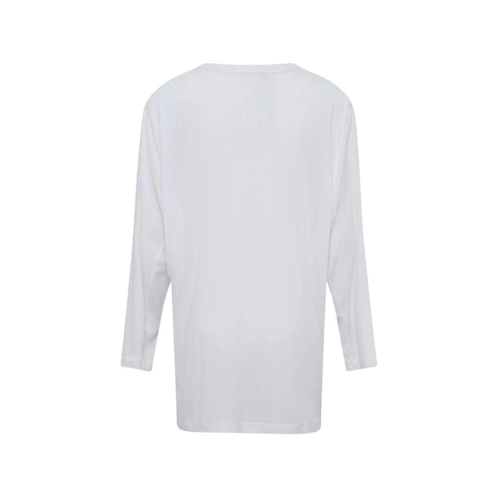 slogan-print long-sleeve T-shirt 2
