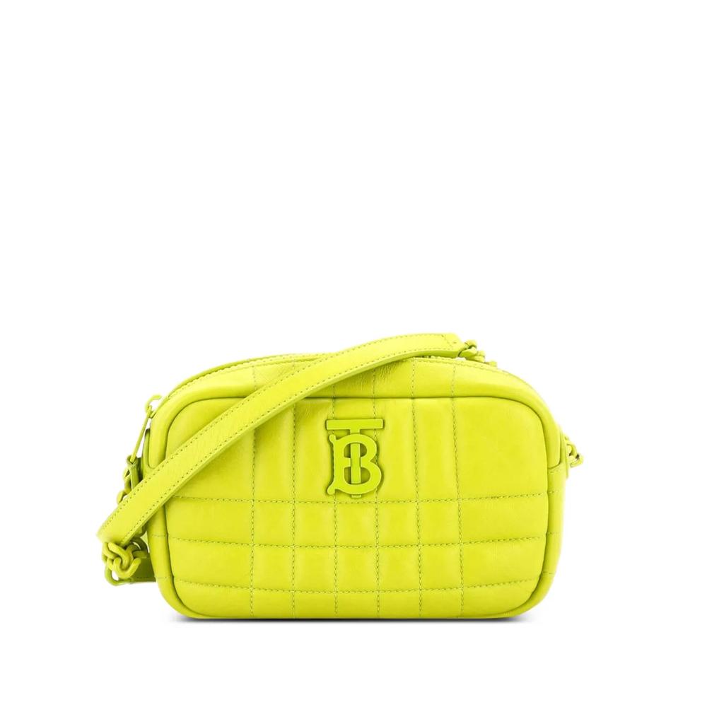 Стеганая мини-сумка через плечо Lola Camera Bag из кожи 1