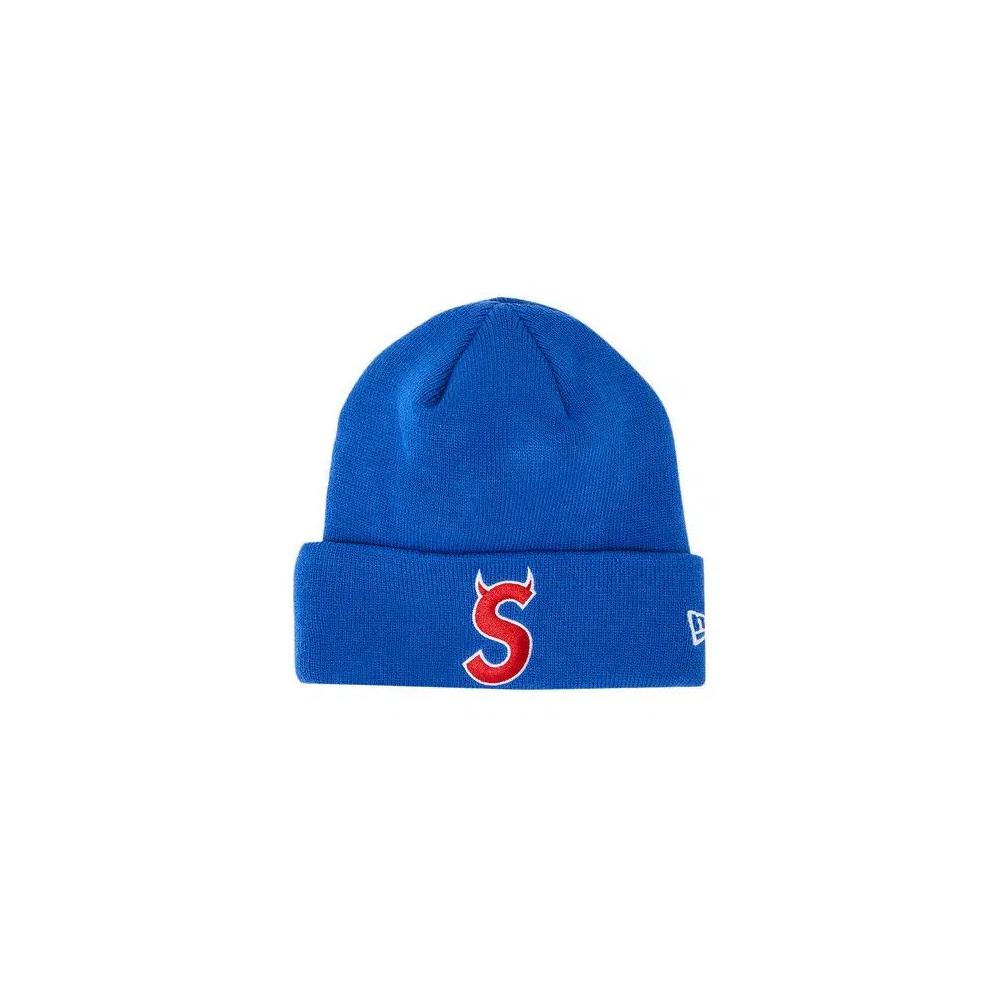Шапки Supreme x New Era S Logo Beanie 'Royal' 1