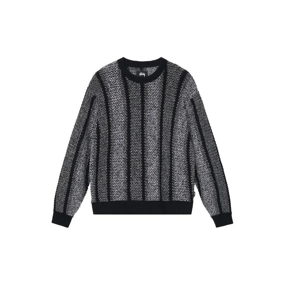 Свитеры Stussy Baja Loose Gauge Sweater 'Black' 1