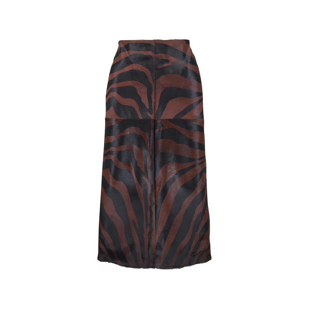 Tobiana zebra-print midi skirt 2