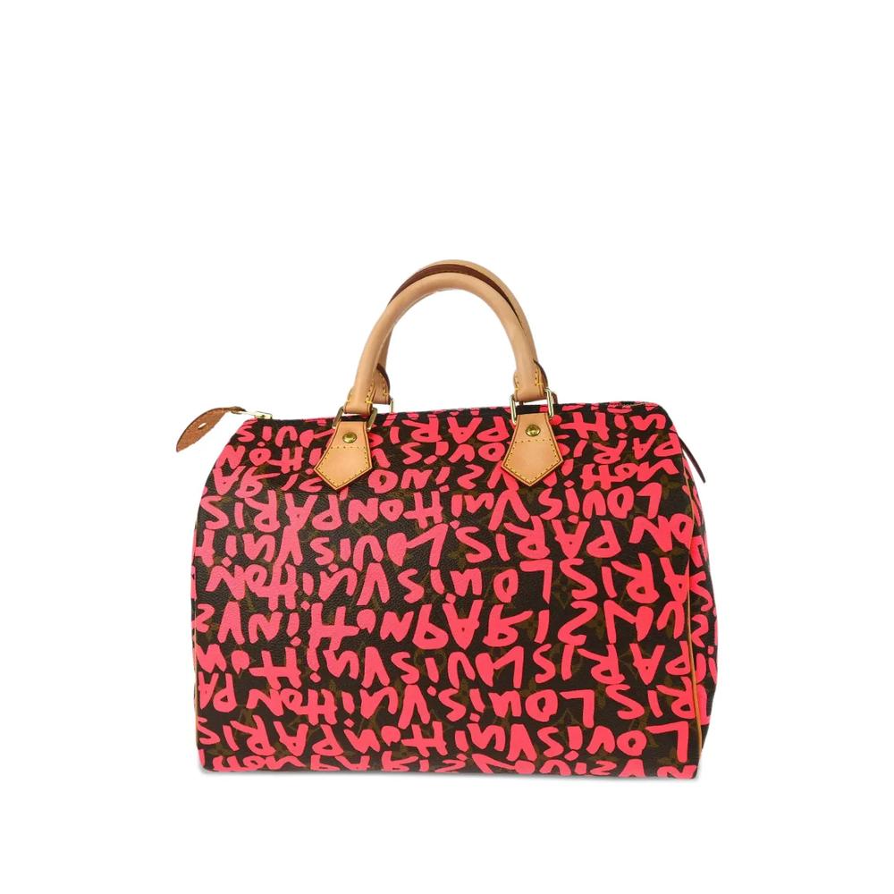 Сумка Speedy 30 Monogram Graffiti из коллаборации со Stephen Sprouse (2008 год) 2