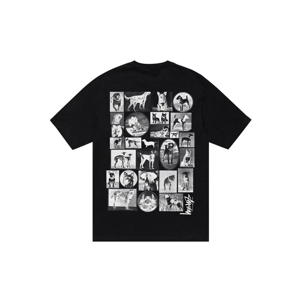 Футболка Stussy Dog Collage Tee 'Черный' 2