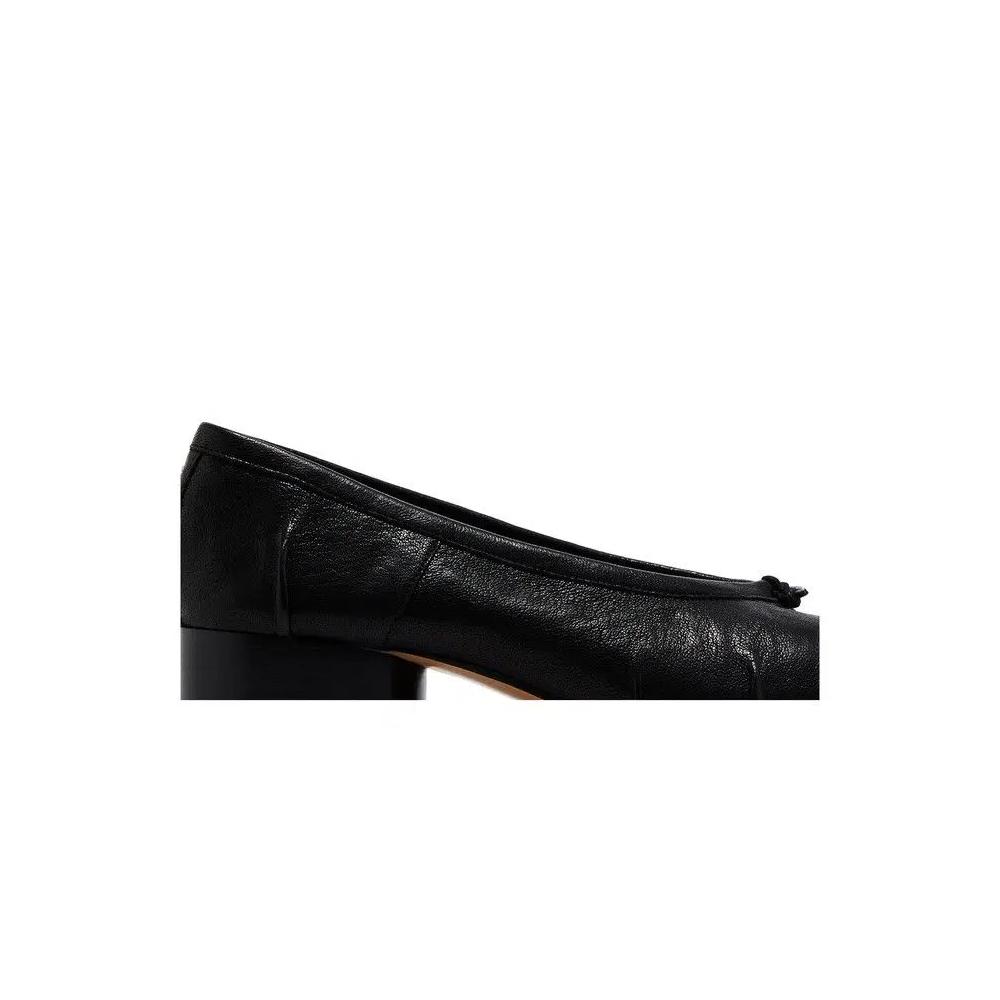 Кроссовки Maison Margiela Wmns Tabi New Ballerina 'Artisanal Vintage Effect - Black' 2