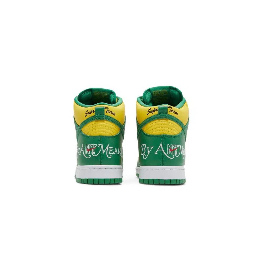 Кроссовки Supreme x Nike Dunk High SB 'By Any Means - Brazil' 6