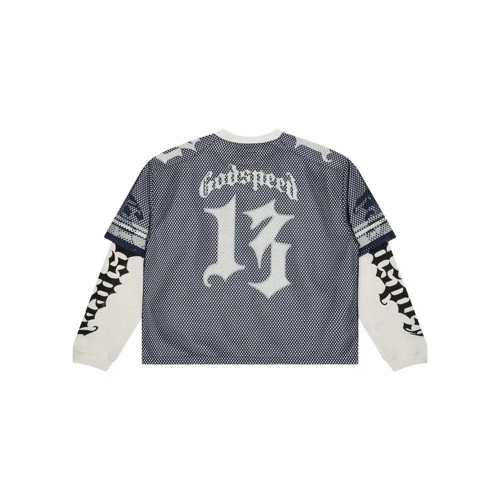 Топы Godspeed TD Layered Jersey 'Navy/Grey' 2
