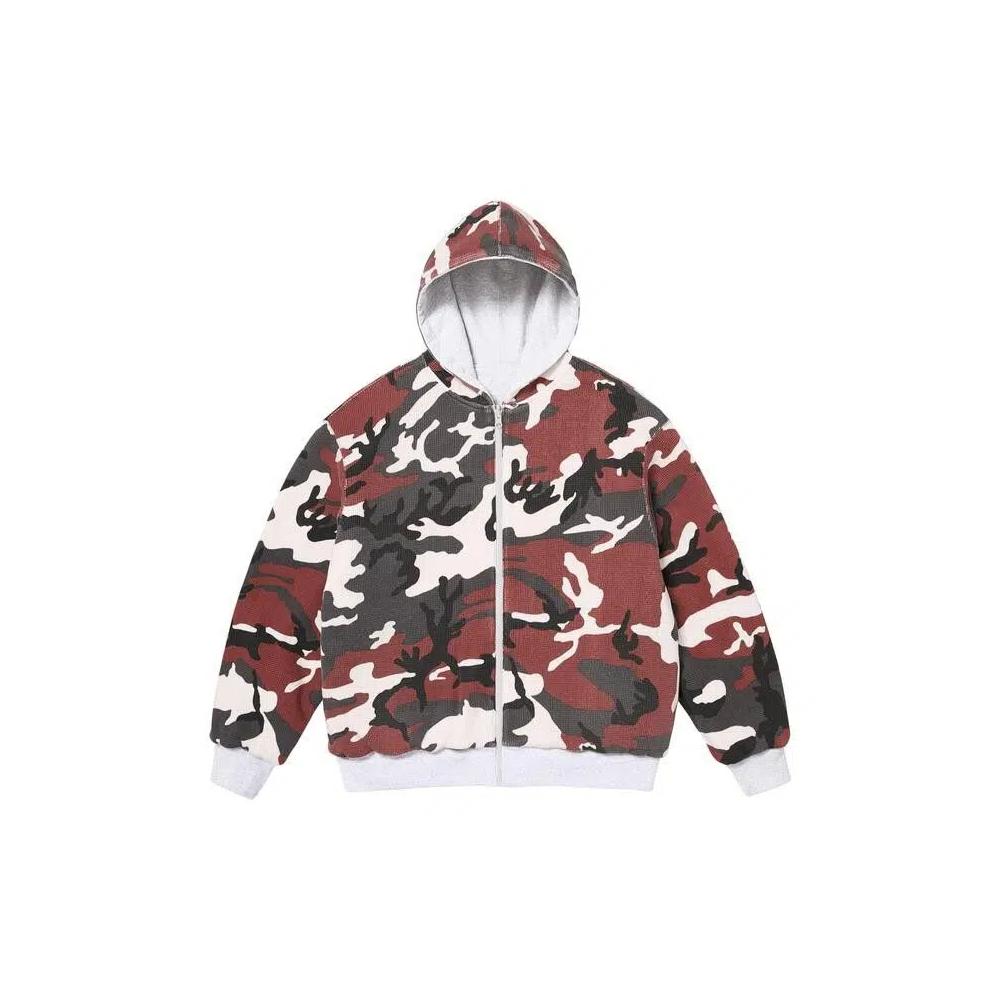 Худи Supreme Reversible Work Zip Up Hooded Sweatshirt 'Ash Grey' 2