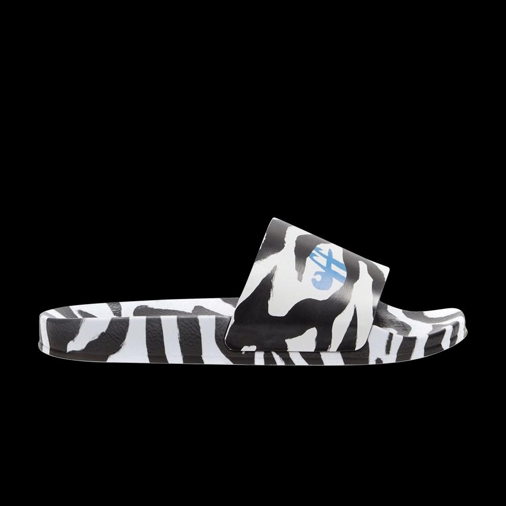 Сланцы Off-White Wmns Pool Sliders 'Zebra' 1