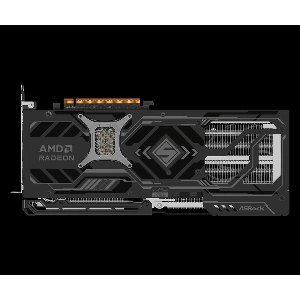 ASRock видеокарта RX 9070 XT Steel Legend Dark 16GB 4