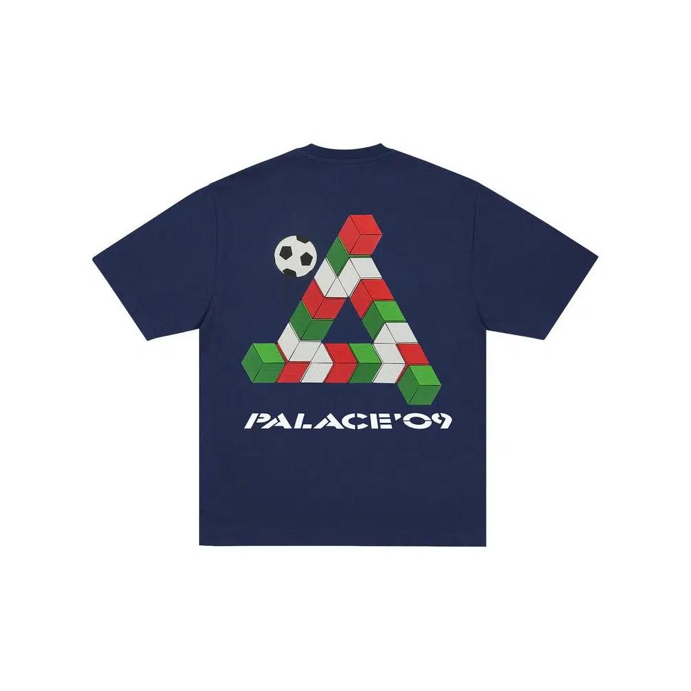 Топы Palace 9 Tri-Ferg T-Shirt 'Темно-синий' 2