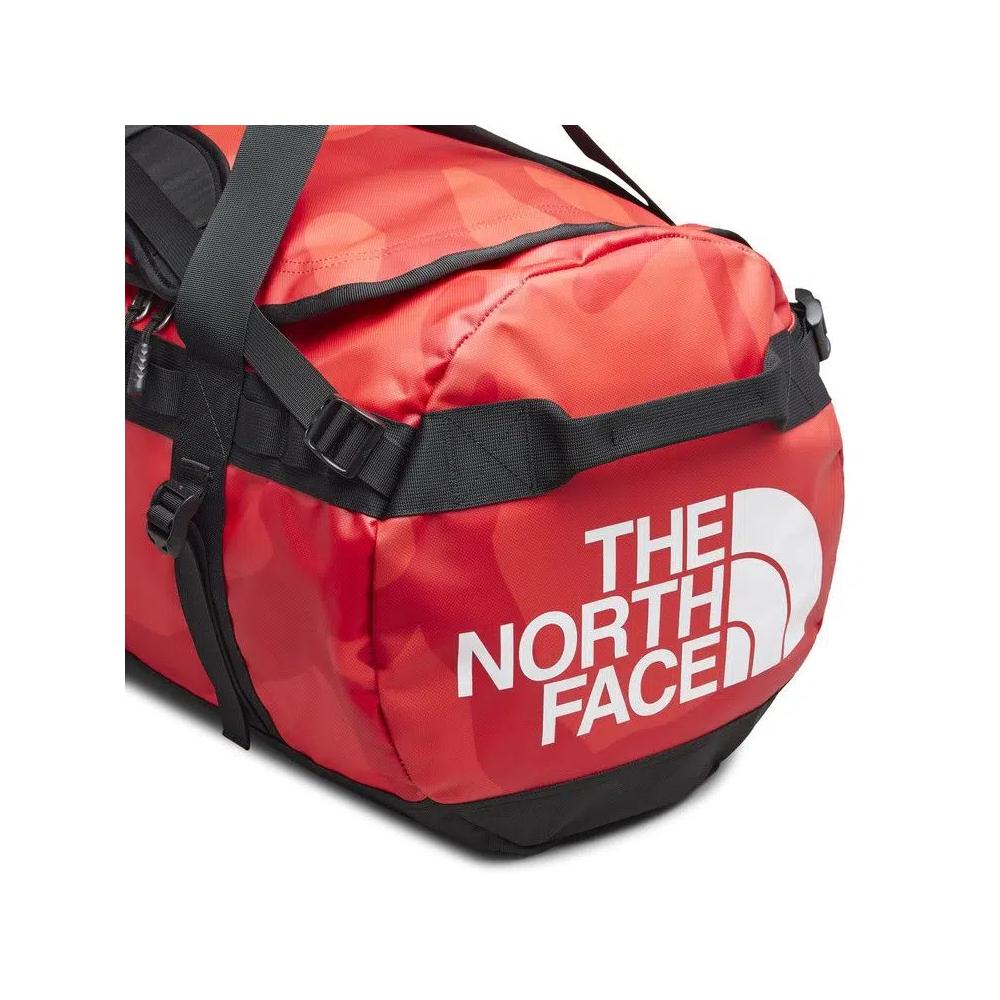 Сумки-дафл The North Face x KAWS Medium Basecamp Duffle 'Brilliant Coral' 4
