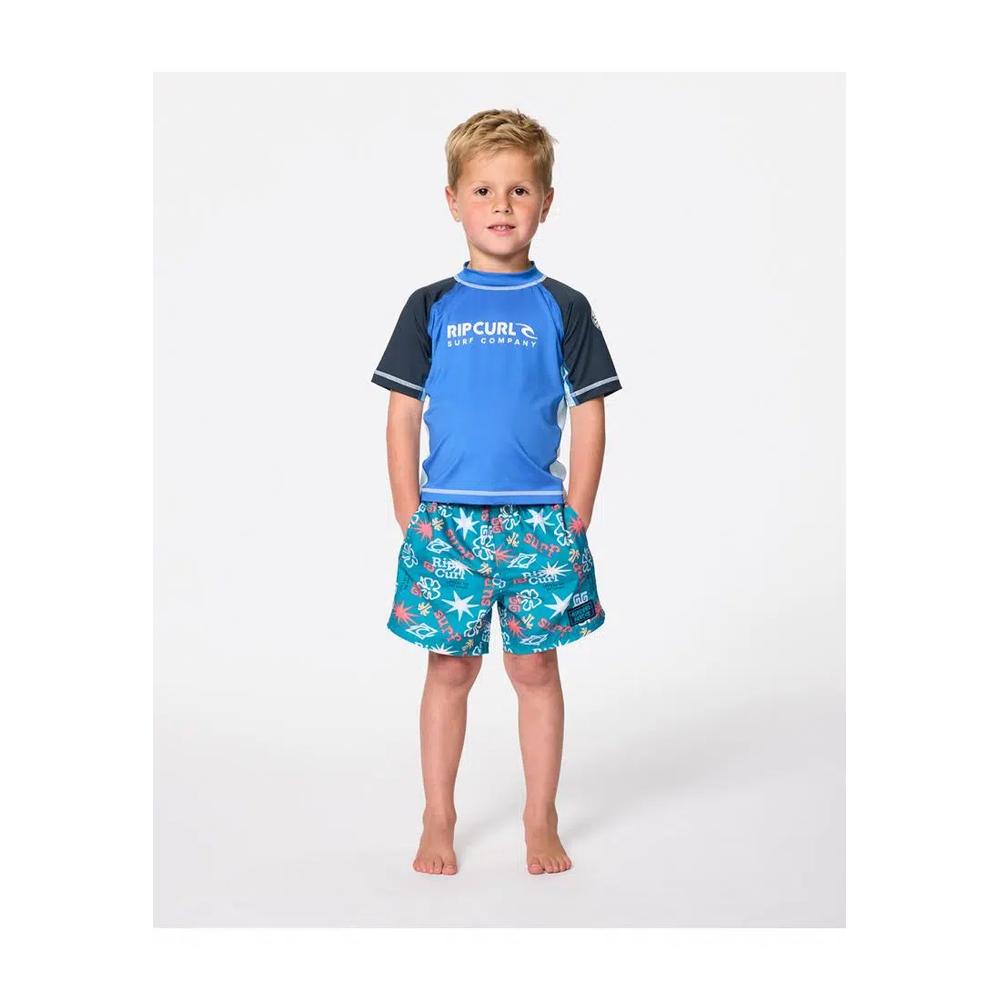 Мальчик Shock Upf S/S-Boy 11BTRV-BLUE GUM 2