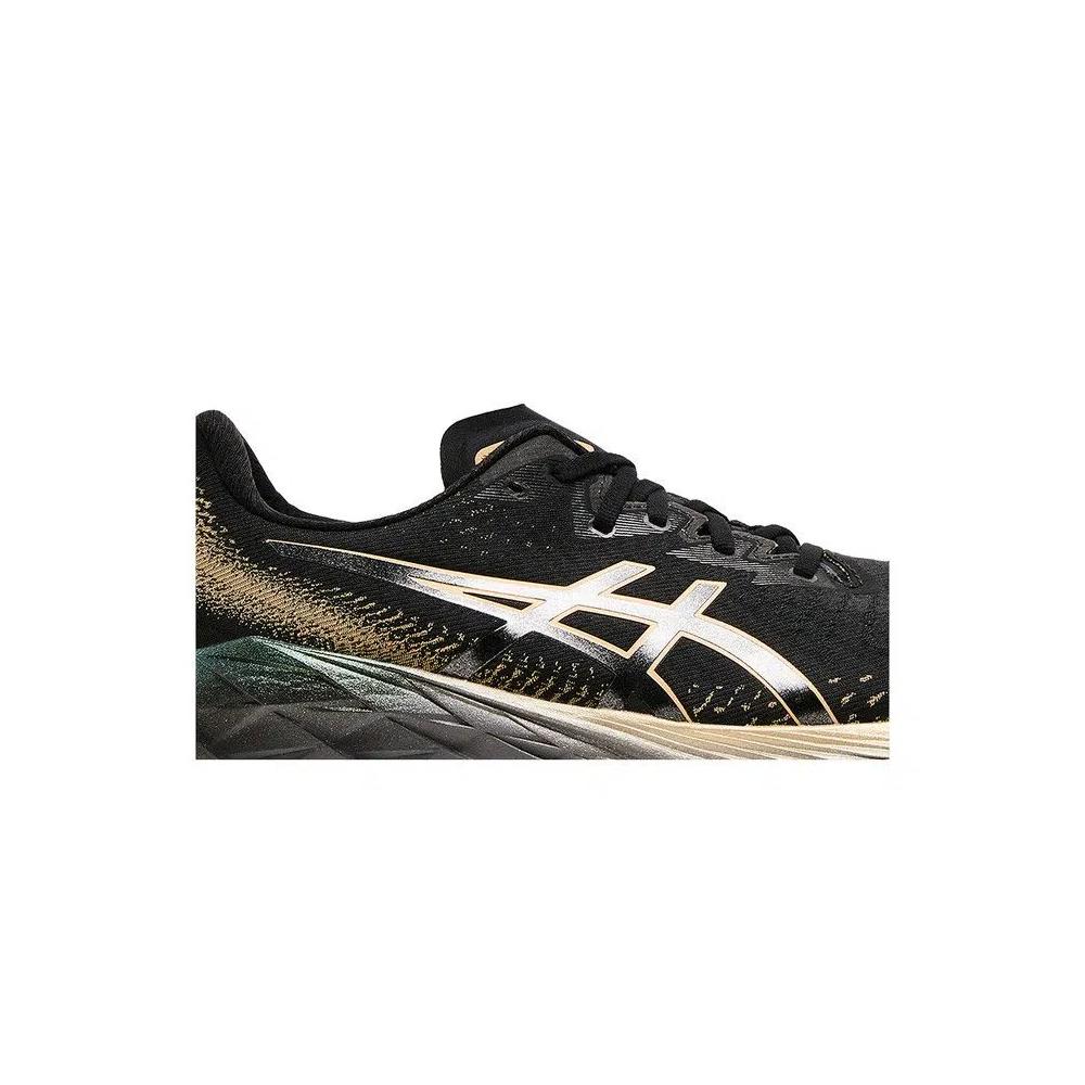 Кроссовки ASICS Novablast 4 Platinum 'Черный шампань' 2