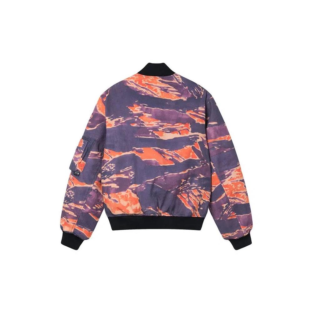 Бомберы Stussy Tigris Canvas Bomber 'Фиолетовый' 2
