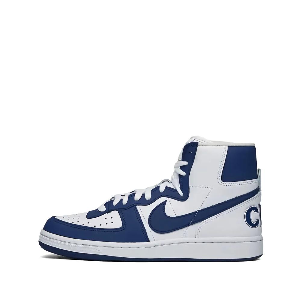 Кроссовки Homme Plus Terminator High SP Navy из коллаборации с Comme Des Garçons 1
