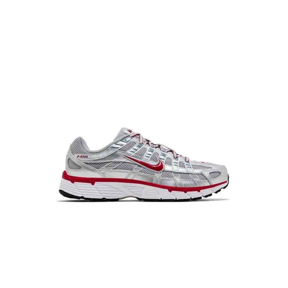 Кроссовки Nike P-6000 'Metallic Silver Gym Red' 1